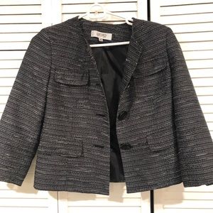 KASPER black and white skirt suit set